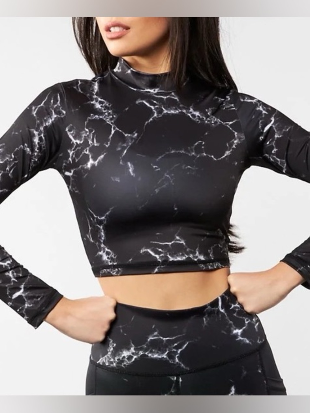 Buffbunny Collection Limitless Mock Neck Top